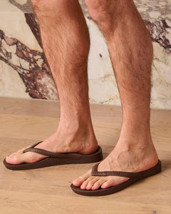 Archies Support Thongs - Chocolate Brown