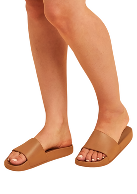 Cherry Slides  - Tan