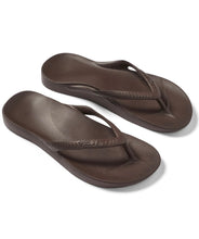 Load image into Gallery viewer, Archies Support Thongs - Chocolate Brown