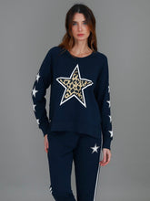 Load image into Gallery viewer, Gerry | Women's Superstar Stripe Tapered Sweatpants – French Terry - Ink