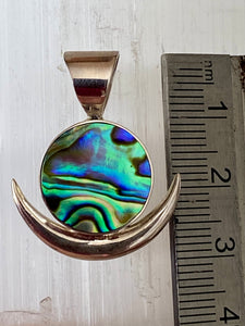 Artisan-made Paua Shell and Sterling Silver necklace – The Merchant of Venus Jewellery.