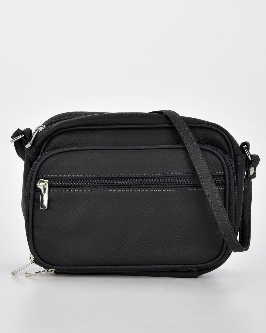 Jackie Leather Crossbody Bag