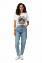 Load image into Gallery viewer, Cowgirl Tee - White