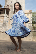 Load image into Gallery viewer, Layers Frill Sleeve Dress - Okayama