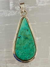 Load image into Gallery viewer, Turquoise Sterling Silver Pendant