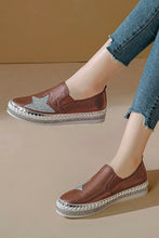 Load image into Gallery viewer, Satin Sneaker With Bling Star - Bronze