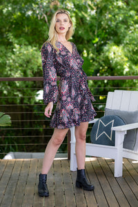Long Sleeve Midi Dress - Allegra