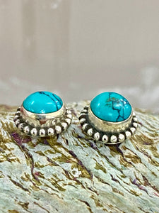 Turquoise Sterling Silver Earrings