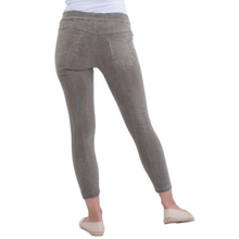 Load image into Gallery viewer, Italian Stretch Sequenced Pants - Taup