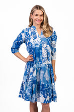 Load image into Gallery viewer, Beth Pleated Dress - MonoSea Blue