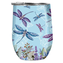Load image into Gallery viewer, 350ml Bevvy - Lavender Dragonflies