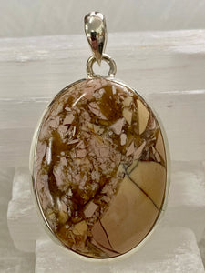 Picture Jasper Sterling Silver Pendant