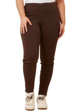 Load image into Gallery viewer, Skinny Jeggings - Bitter Chocolate