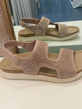 Load image into Gallery viewer, Camila Suede Sandals - Blush