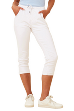 Load image into Gallery viewer, Jania Jogger Pants - White