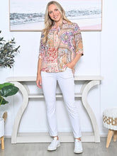 Load image into Gallery viewer, Floral Cotton Shirt - Patchwork