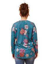 Load image into Gallery viewer, Eva Floral Top - Green