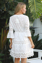Load image into Gallery viewer, Cotton Broderie Anglaise Dress