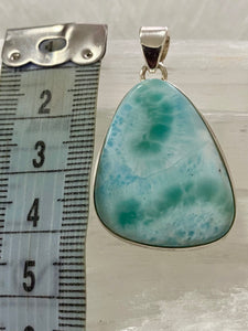 Larimar Sterling Silver Pendant