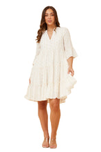 Load image into Gallery viewer, Lurex Tiered Dress