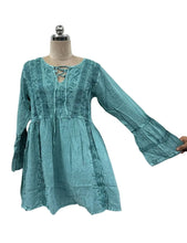 Load image into Gallery viewer, Embroidered Mini Dress