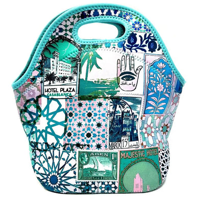 Neoprene Lunch Bag - Casablanca