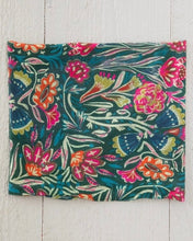 Load image into Gallery viewer, Boho Bandeau Half - Green Lined Floral