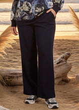 Load image into Gallery viewer, Cotton Spandex Tracksuit Pants - Navy