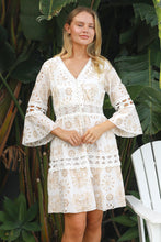 Load image into Gallery viewer, Cotton Tassel Bloom Dress