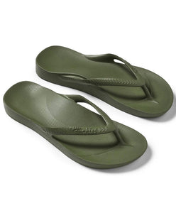 Archies Support Thongs - Khaki