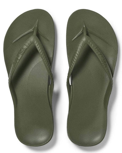 Archies Support Thongs - Khaki
