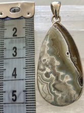 Load image into Gallery viewer, Crazy Lace Agate Sterling Silver Pendant