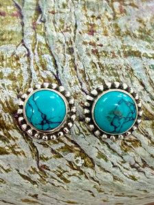 Turquoise Sterling Silver Earrings