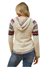 Load image into Gallery viewer, Argen Jacquard Print Knit Jumper - Stone