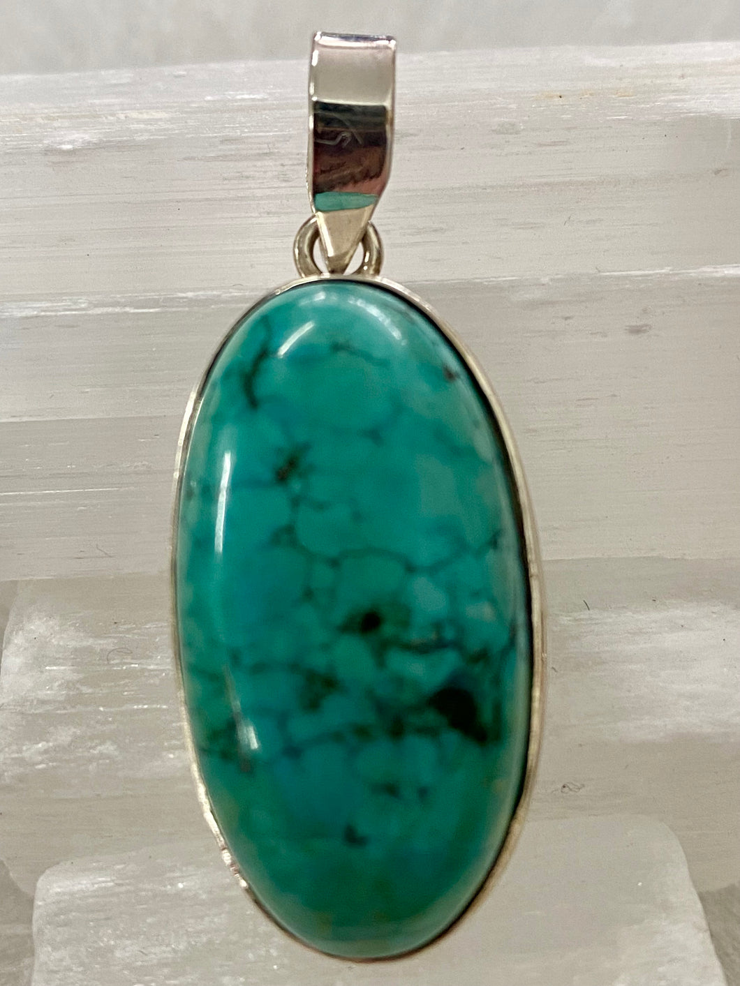 Turquoise Sterling Silver Pendant