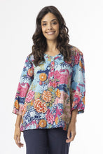 Load image into Gallery viewer, Frill Neckline Top - Ikebana