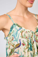 Load image into Gallery viewer, Short Nightie - Peacock Print