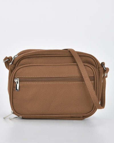 Jackie Leather Crossbody Bag