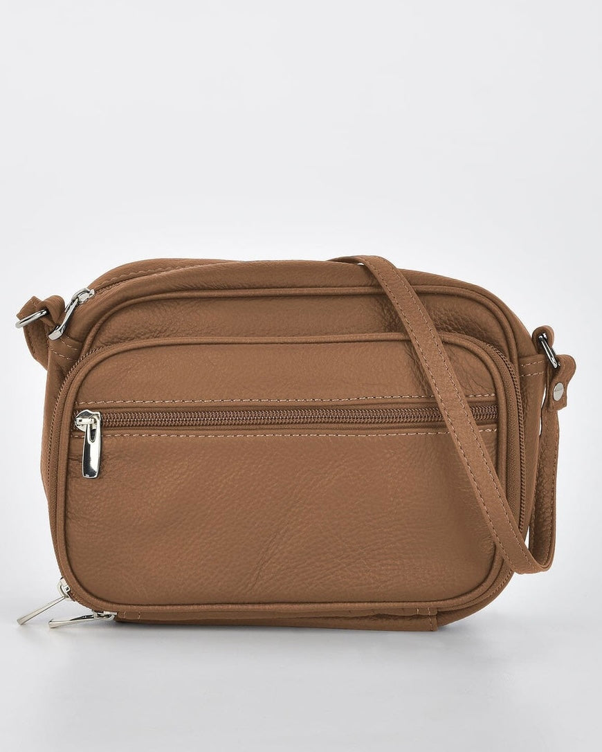 Jackie Leather Crossbody Bag