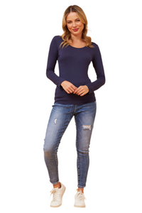 Basic Top - Navy