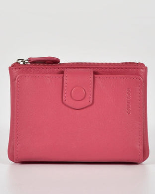 Collins RFID Safe Compact Leather Wallet