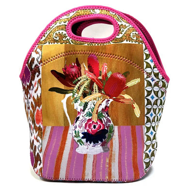 Neoprene Lunch Bag - Wild Flowers