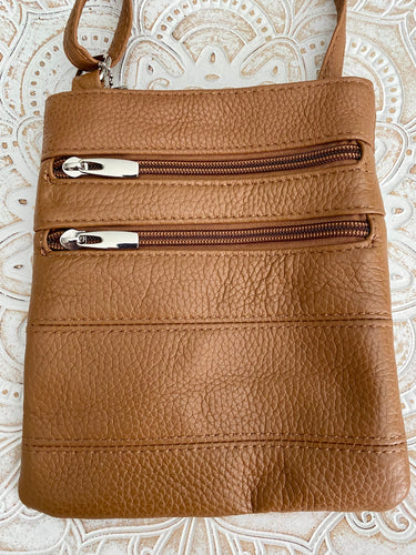 Alexis Petite Leather Crossbody