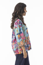 Load image into Gallery viewer, Frill Neckline Top - Ikebana