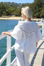 Load image into Gallery viewer, Lily Grace Short Sleeve Top - White