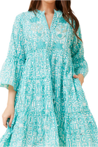 Amira Embroided Short Dress