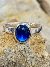 Load image into Gallery viewer, Sterling Silver Oval Ring - Kyanite
