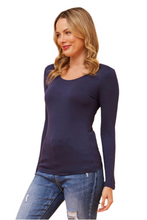 Load image into Gallery viewer, Basic Top - Navy
