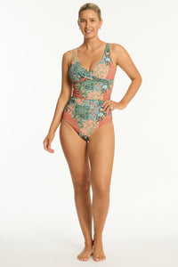 Cross Front One Piece - Java