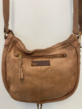 Load image into Gallery viewer, Carrera Zip Round Bag - Taupe